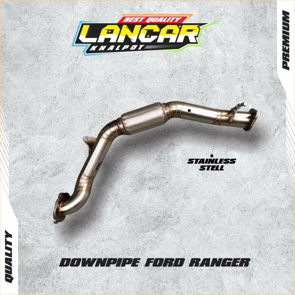 DOWNPIPE FORD RANGER - Lancar Knalpot