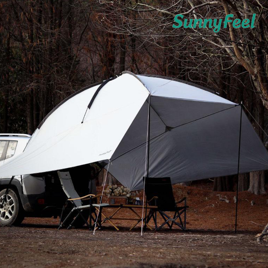 SUNNYFEEL Car Tail Tent Awning Tenda Kanopi Mobil Tahan Air Camping Tenda Belakang Mobil