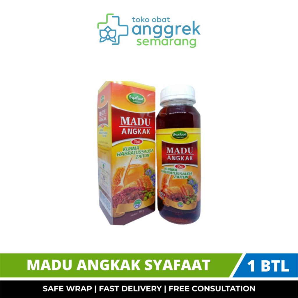 

MADU ANGKAK SYAFAAT/MEMBANTU MENINGKATKAN DAYA TAHAN TUBUH KETIKA DBD/TIFUS/MENINGKATKAN TROMBOSIT