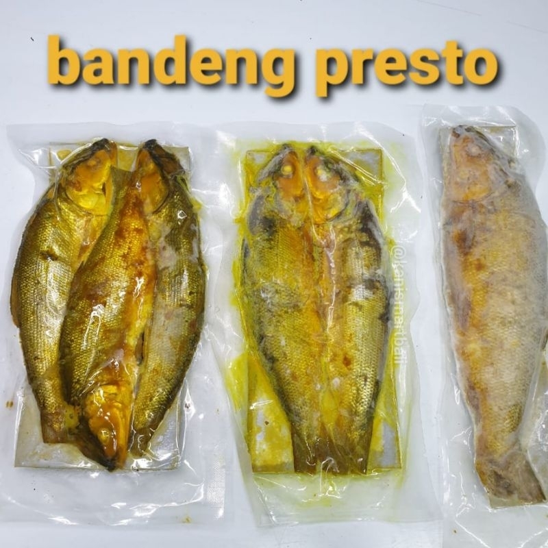 

Bandeng presto frozen halal isi 3 ekor / ikan bumbu lauk praktis empuk frosen