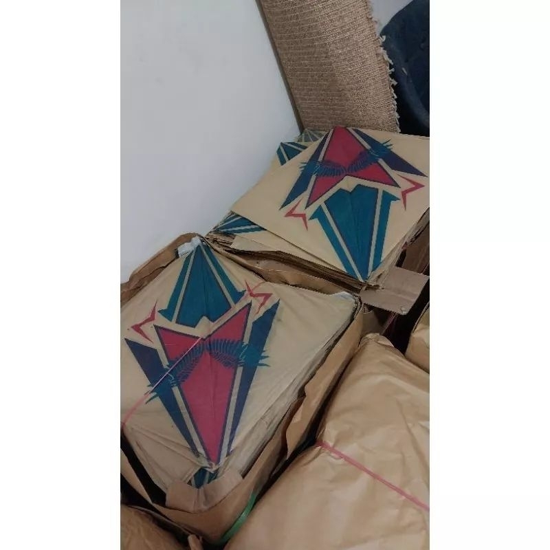 layangan sablon kertas tisu u58 (isi 25pcs)