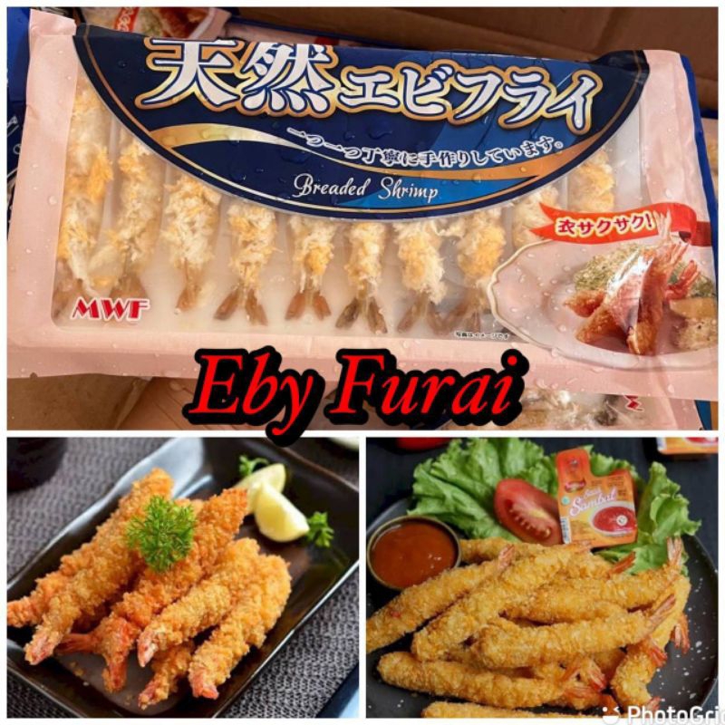 

Ebi Furai udang tepung udang crispy renyah beku