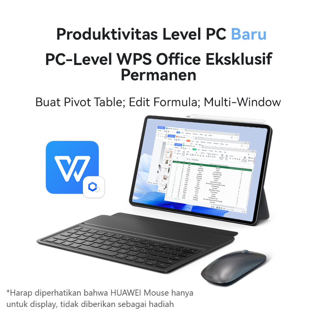 [GRATIS PEN + KB] HUAWEI MatePad Air Tablet [8+128G]| PC-Level Productivity | 144Hz 2.8K 3:2 FullView Display | Flagship-level Performance Image 3
