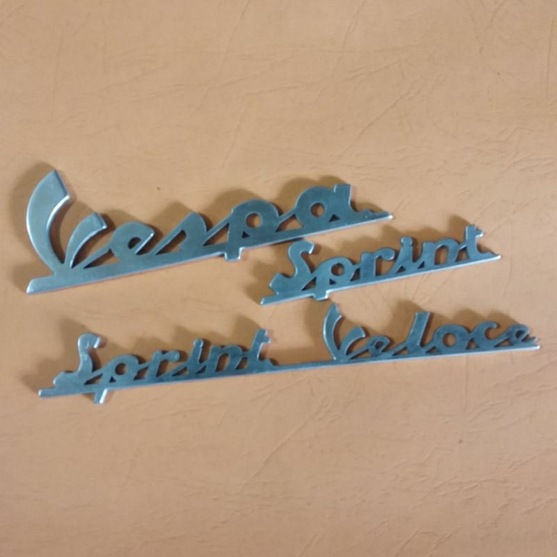 Emblem vespa sprint veloce almunium