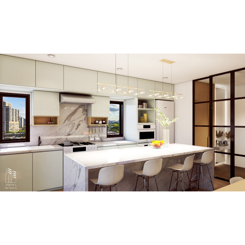 Jasa 3D Desain Interior Kamar / Dapur / Cafe / Kantor