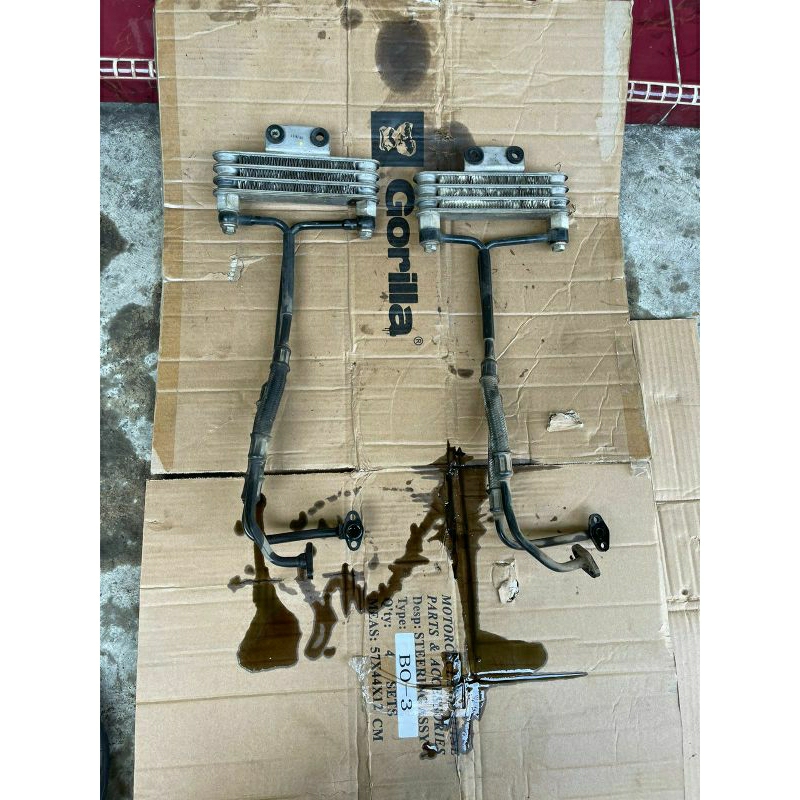 OIL COOLER SATRIA FU ORIGINAL / OIL COOLER PNP CB GL MP TIGER,SCORPIO,SATRIA FU DAN SEMUA MOTOR