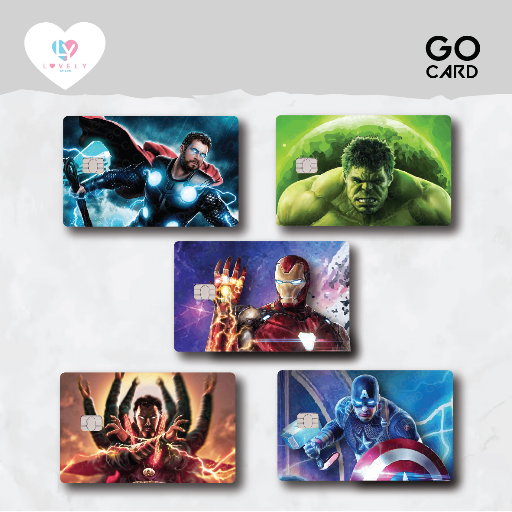 

Sticker Kartu ATM Avengers Hologram Emoney Flazz Sticker