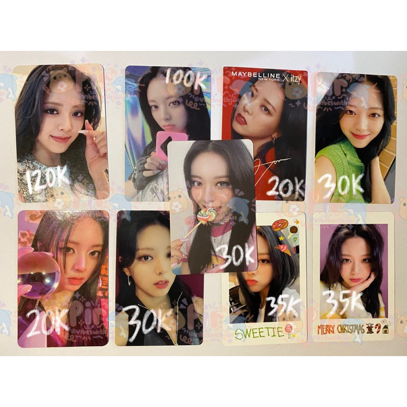 PHOTOCARD YUNA ITZY OFC