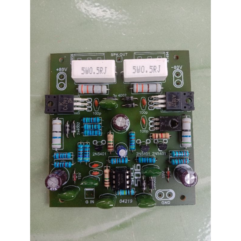 Kit OCL506 drifer power amplifer