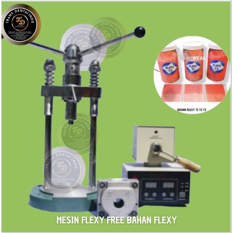 MESIN FLEXY/MESIN VALPLAST FREE BAHAN VALPLAST 1 KG