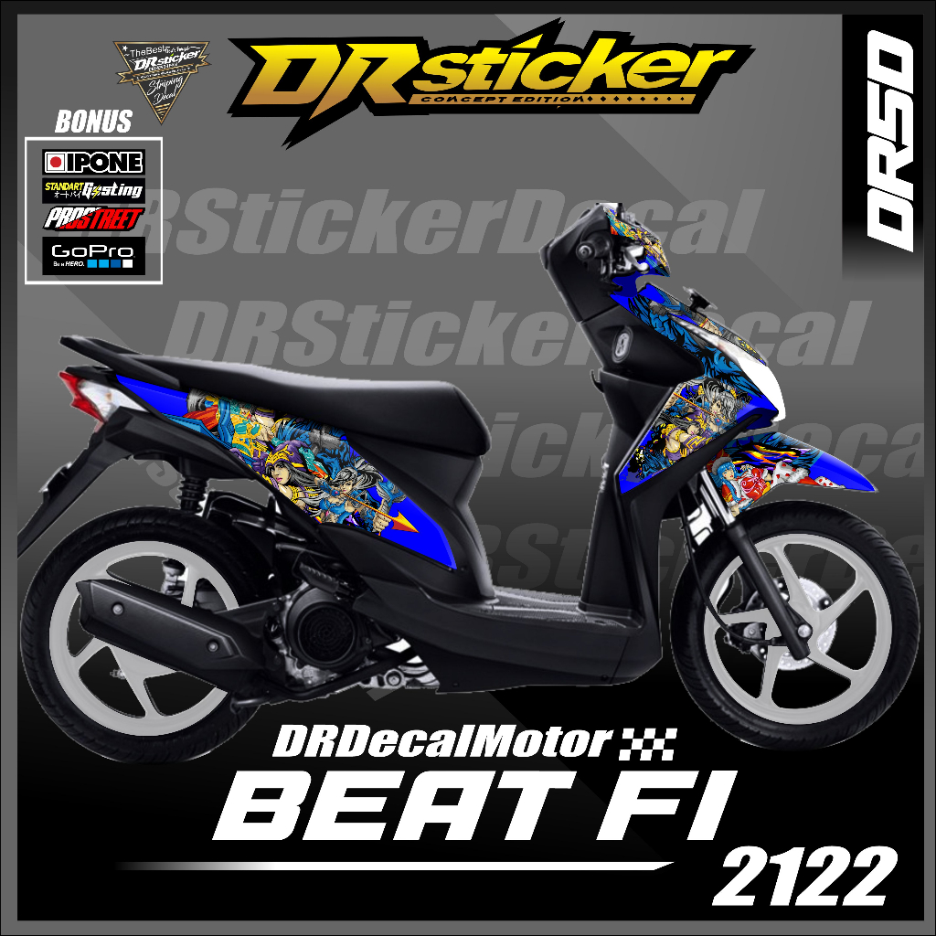 STIKER DECAL BEAT FI FULLBODY MOTIF MOBILE LEGEND