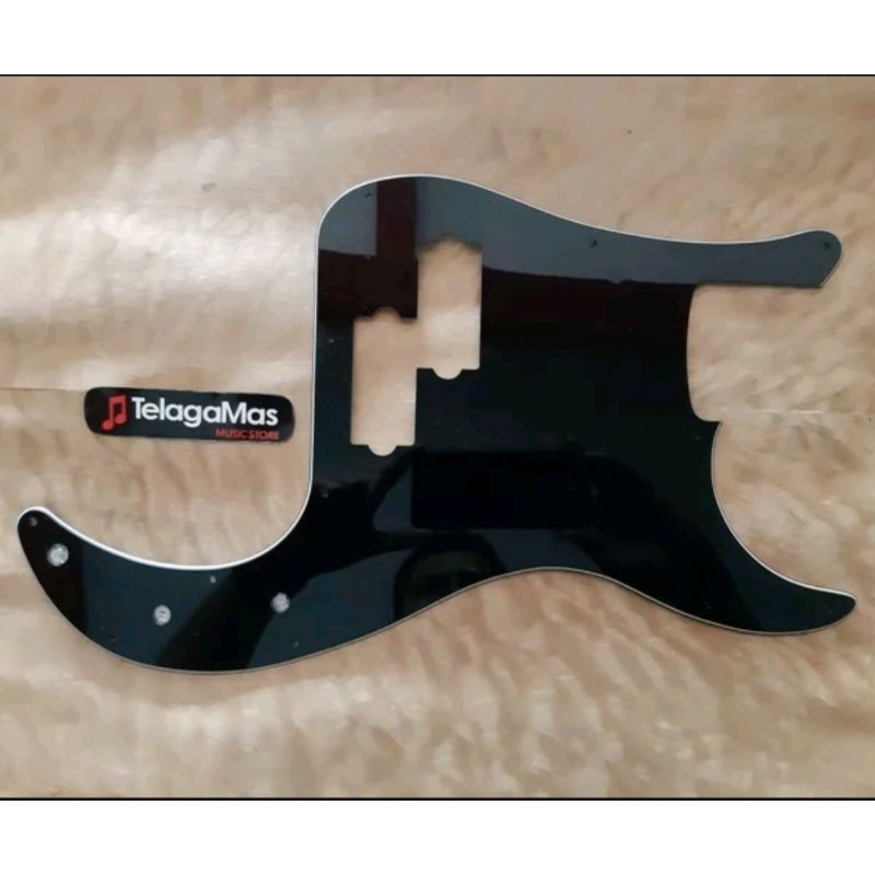 pickguard bass fender precision model black
