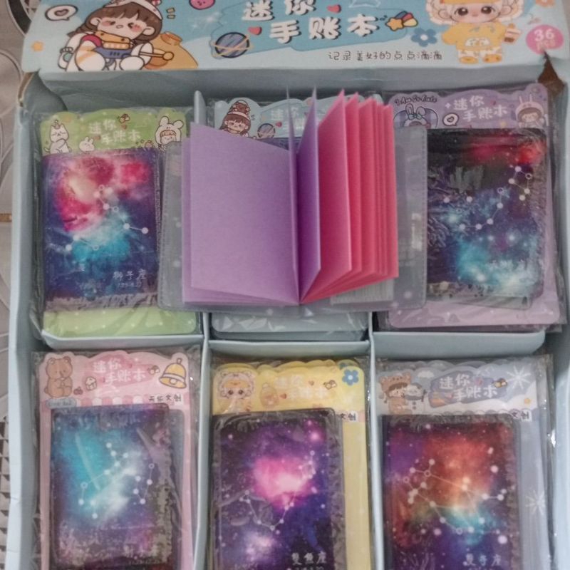 

NOTEBOOK MINI MOTIF ZODIAC NOTES AESTETIC ZODIAC