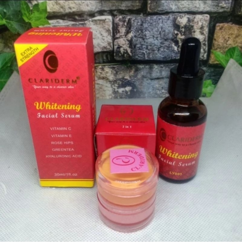 PAKET SERUM CLARIDERM 3IN1