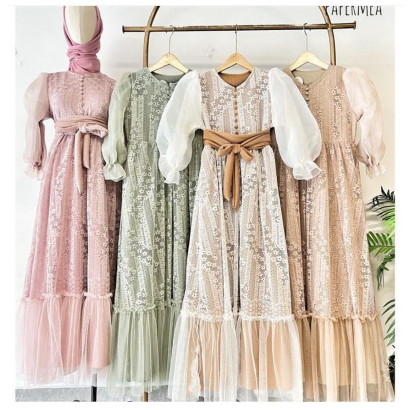 Papermea Gamis Organza