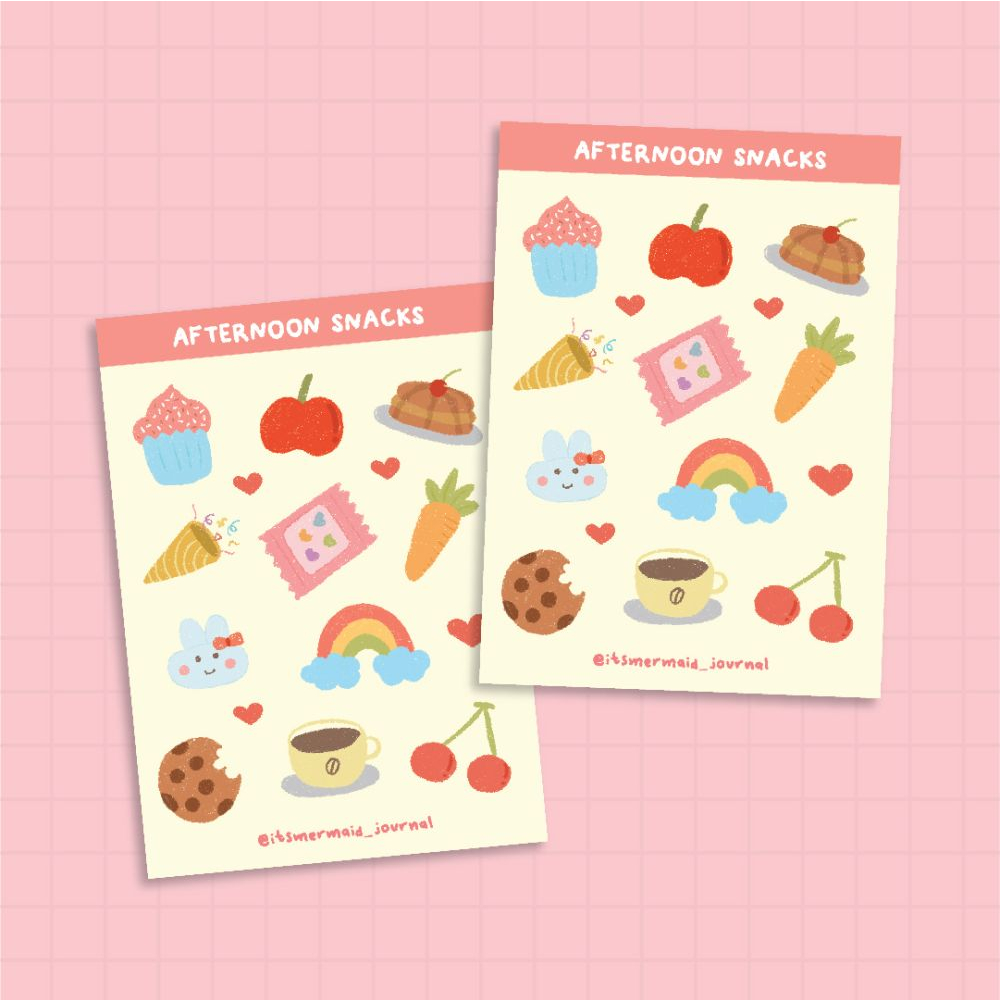 

IT'S MERMAID Sticker Sheet / Stiker Kiss Cut