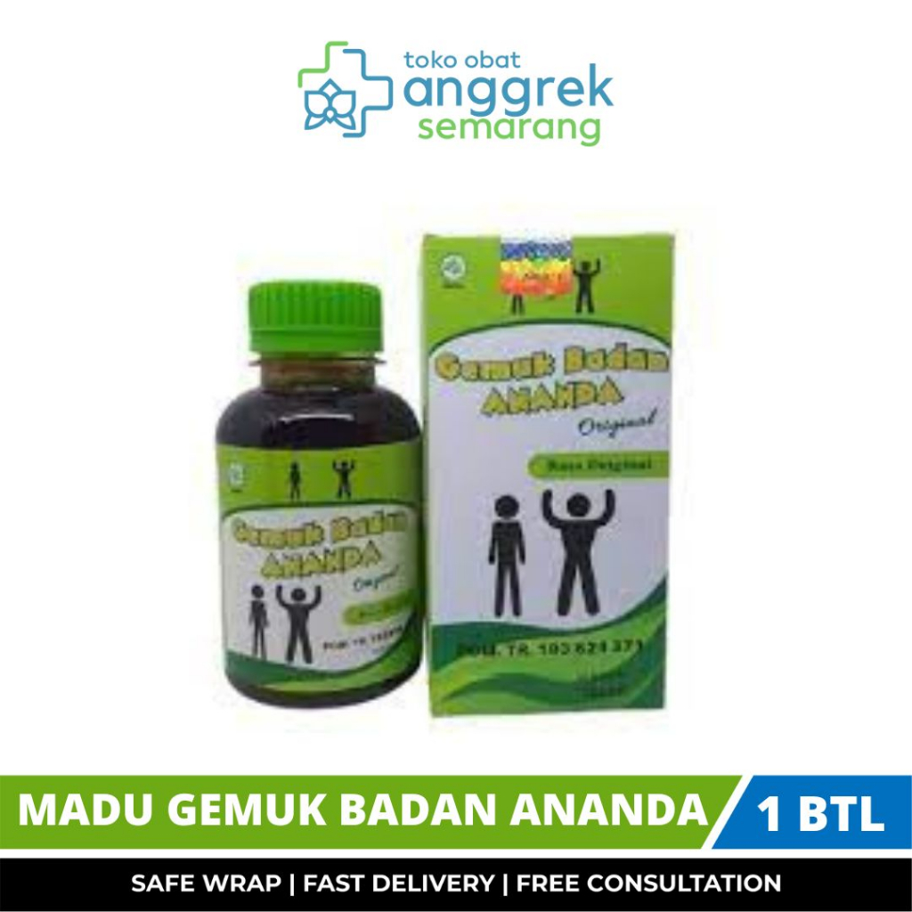 

MADU GEMUK BADAN ANANDA/MADU GEMUK BADAN ANAK/MENAMBAH NAFSU MAKAN ANAK