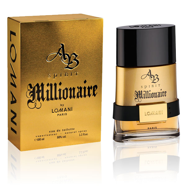 Lomani Parfume AB Spirit Millionaire for men (Inspired by 1 Million Paco Rabanne)