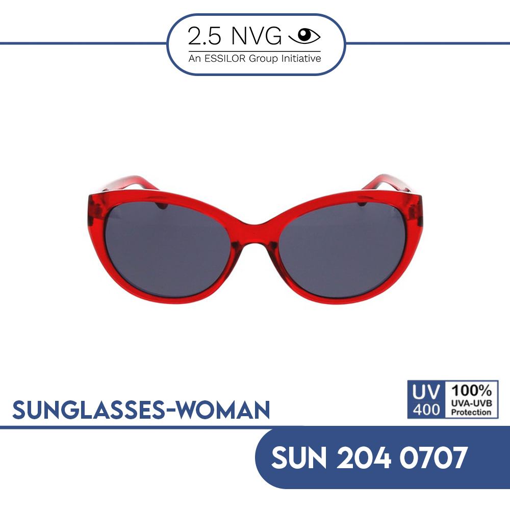 2.5 NVG - Sunglasses Red SUN 204 0707 - Kacamata Hitam Wanita