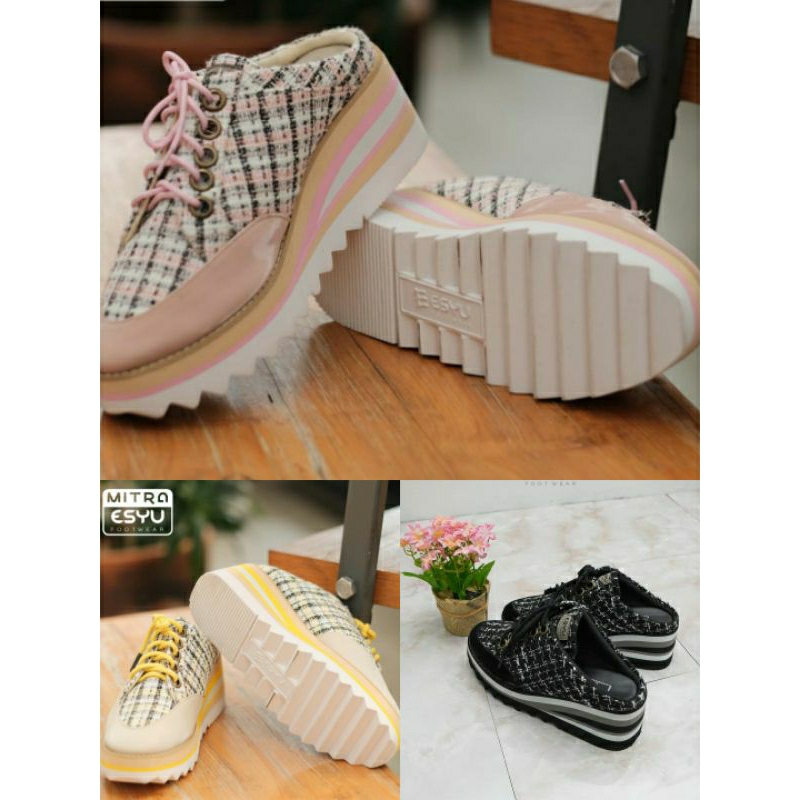 QUEENBY SERIES SEPATU WEDGES ESYU