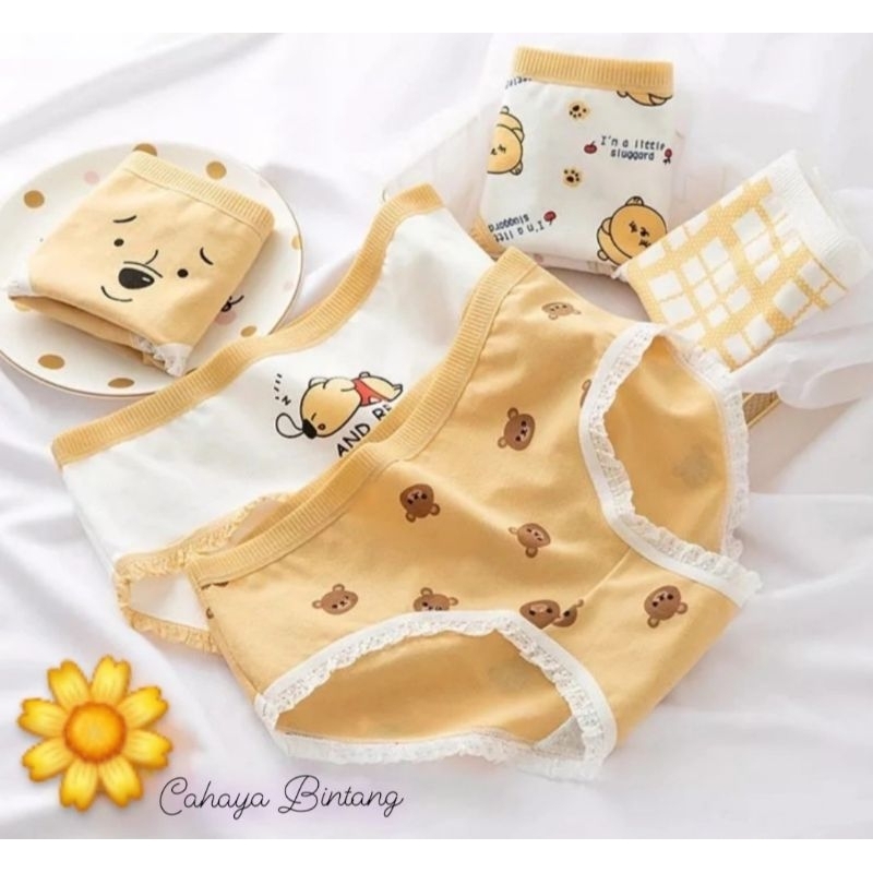Celana Dalam Wanita Remaja - Dewasa CD KARAKTER Lucu Renda / Pakaian Dalam Wanita