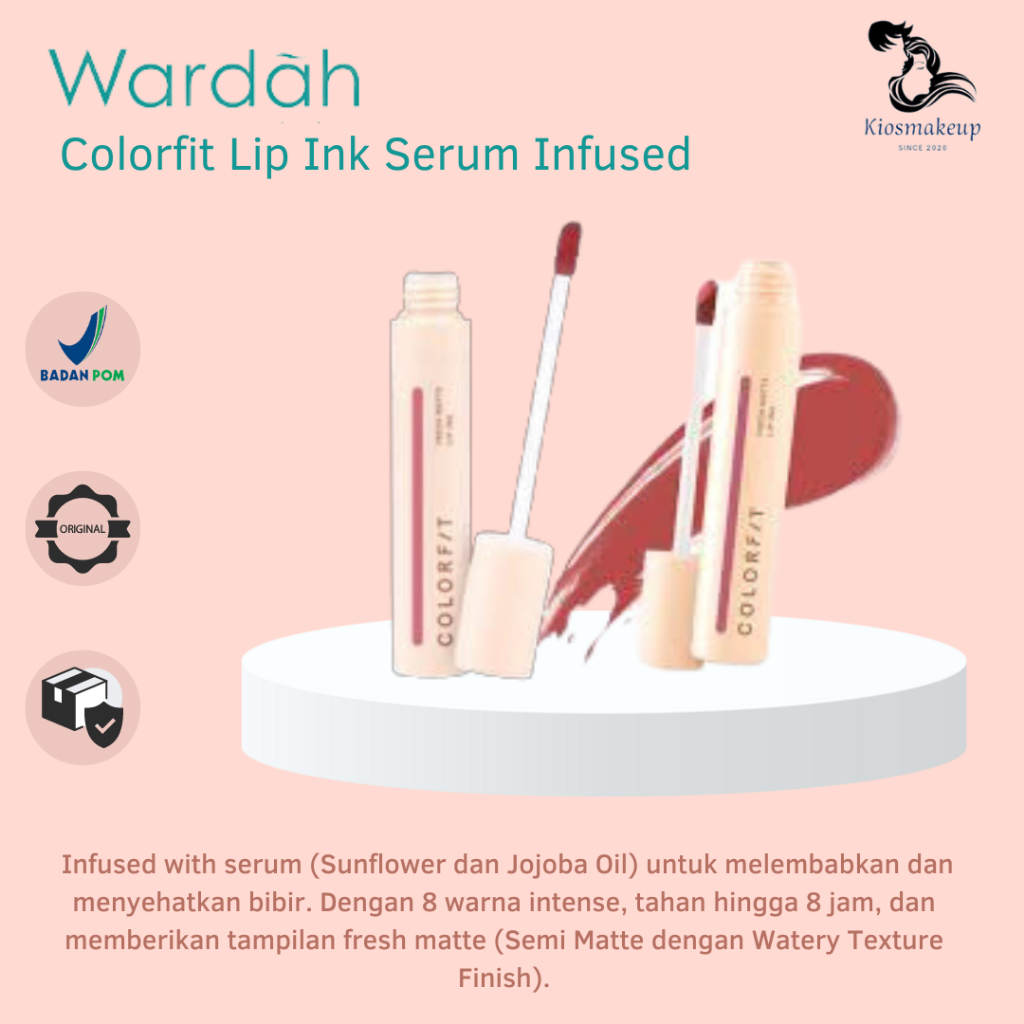 Wardah Colorfit Lip Ink Serum Infused
