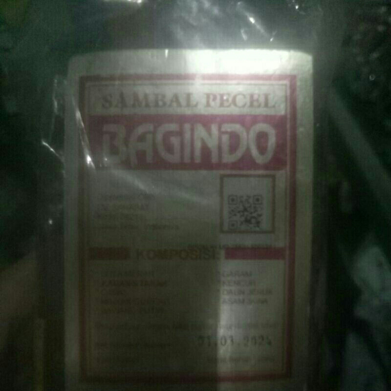 

Sambal pecel khas kediri 190g