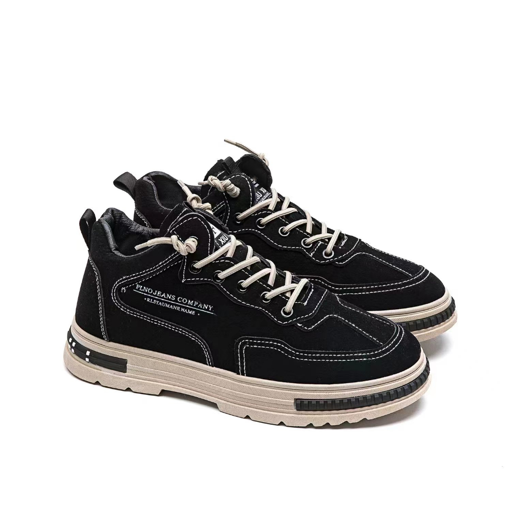 PBT Sepatu Pria Kulit Import Sepatu Casual Sepatu Sneakers Pria Sepatu Kerja Pria Model Terbaru 2023