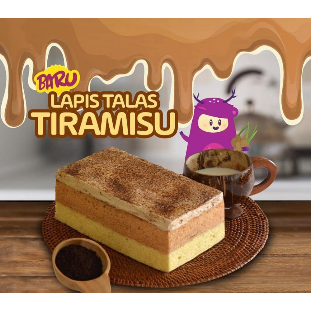 

Lapis Talas Tiramisu