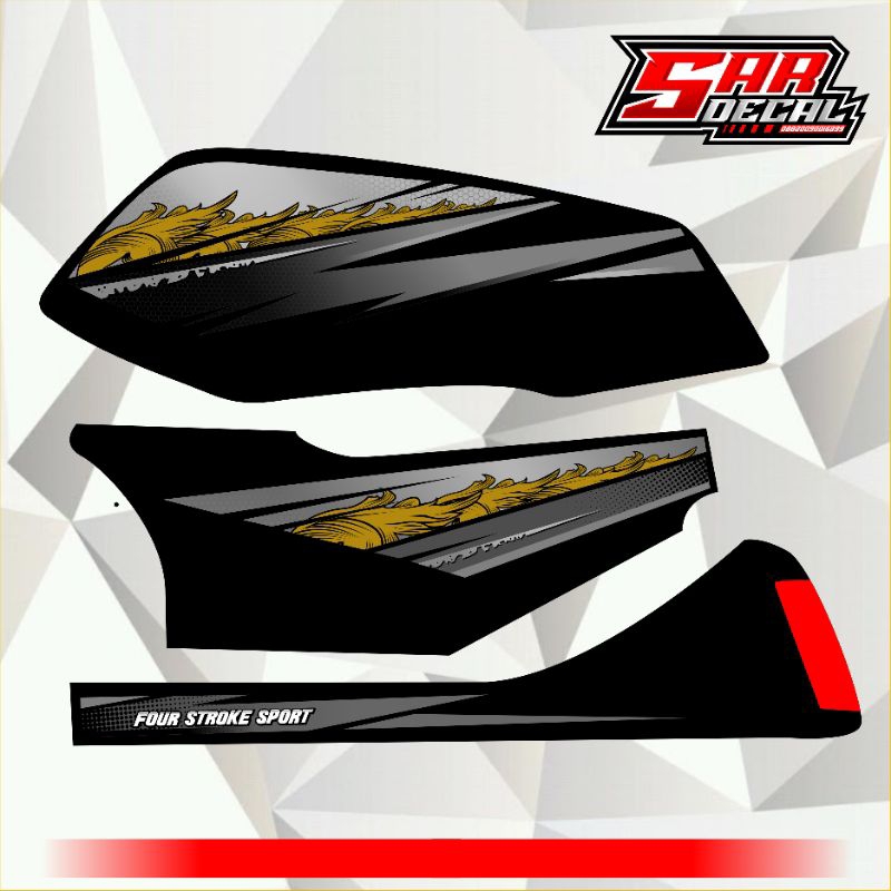 striping gl pro gl Max variasi keren herex - striping gl herex les stiker gl Honda gl