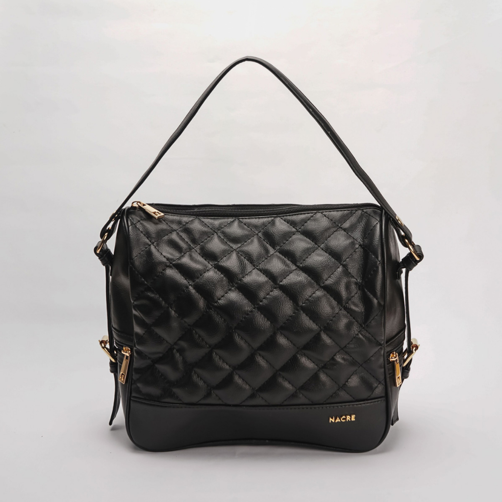 Defect Tas Wanita Tote Bag Jennie Black Minivy x Nacre, Minivy x Bagtitude