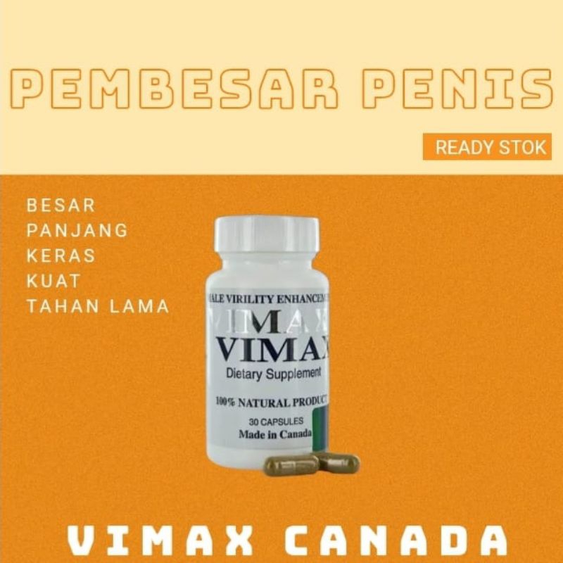 VIMAX RESMI kapsul pembesar p pria permanen original