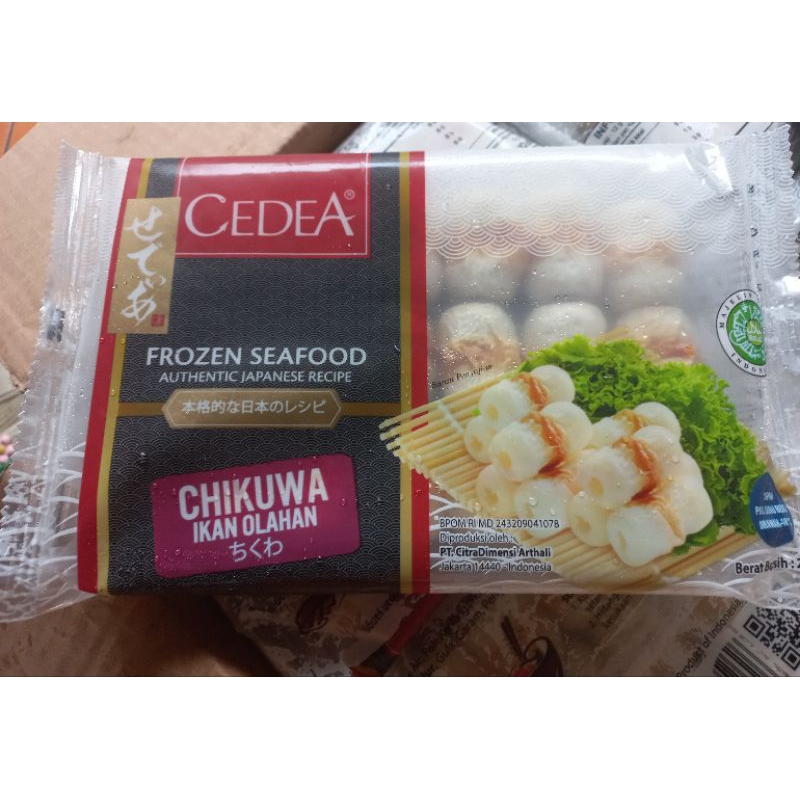 

Chikuwa Cedea 250gr