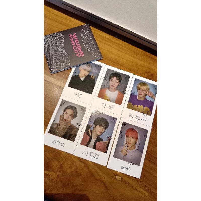 NCT 127 WELCOME TO MY CITY EXHIBITION SHARING MERCHANDISE