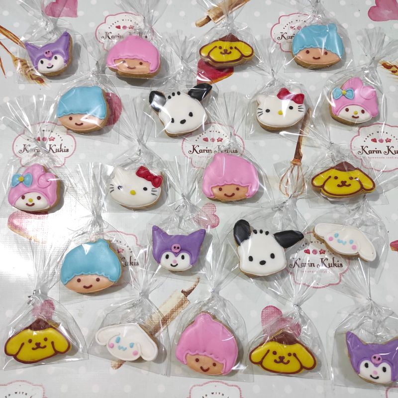 

KUKIS HIAS, KUKIS KARAKTER TEMA SANRIO (minimal 10 pcs)