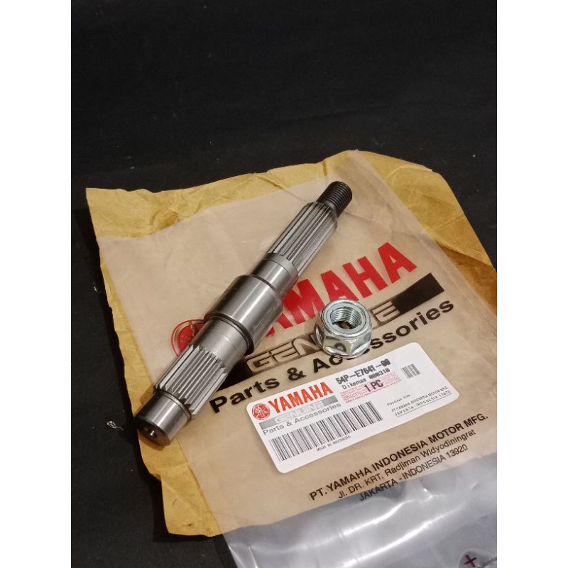 As roda belakang plus mur roda 54P yamaha Mio J Mio GT Soul GT Fino fi X-RIDE