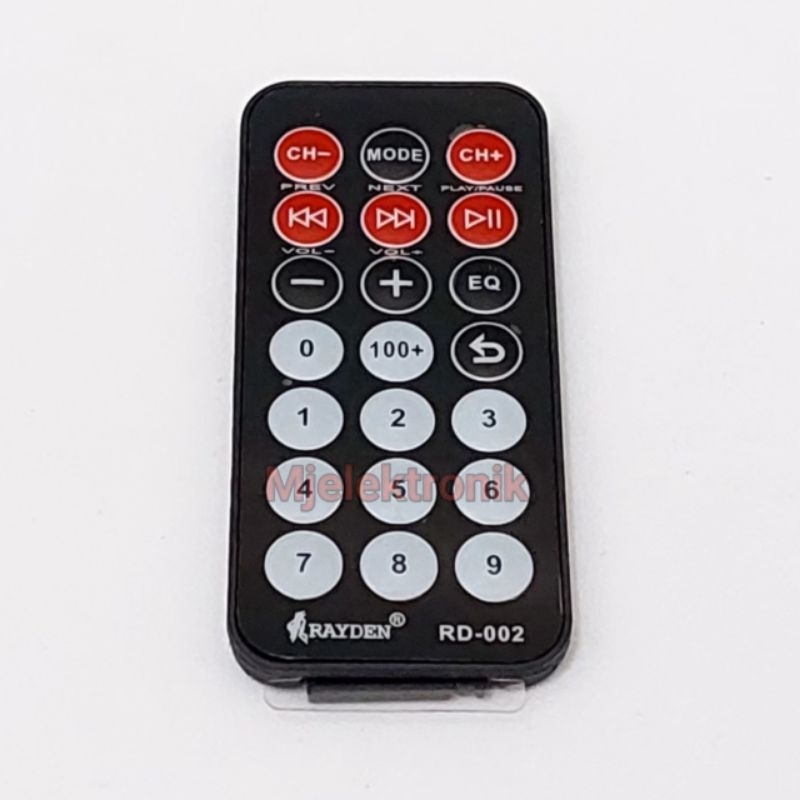Remote Mp3 Rayden kotak kit modul for audio