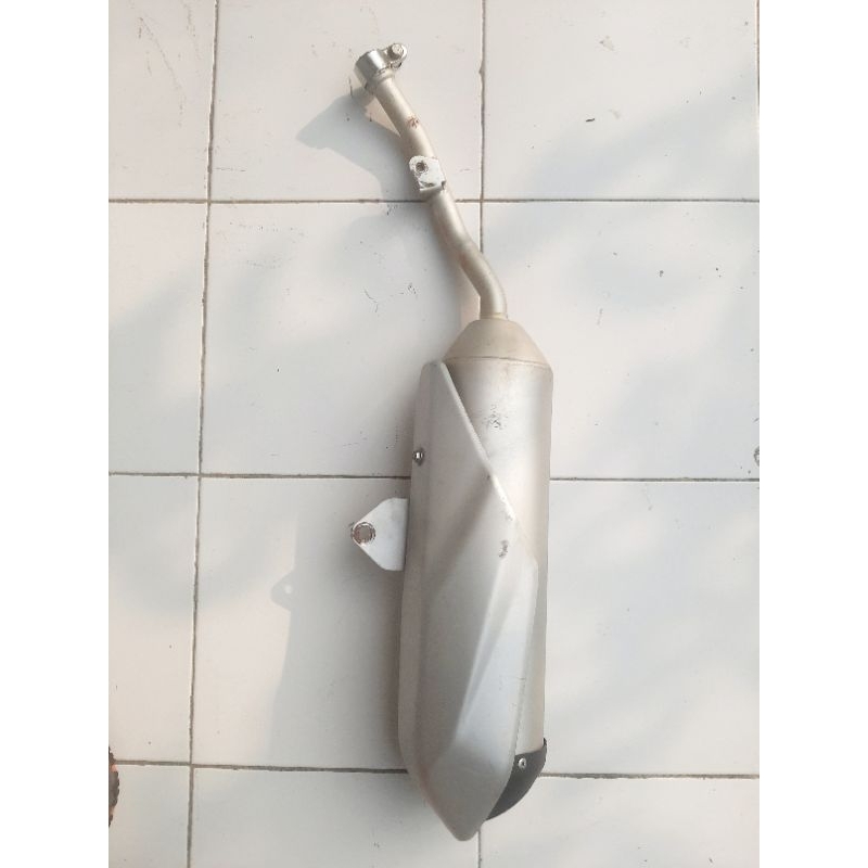 knalpot slinser std klx bf se 2017 ori copotan