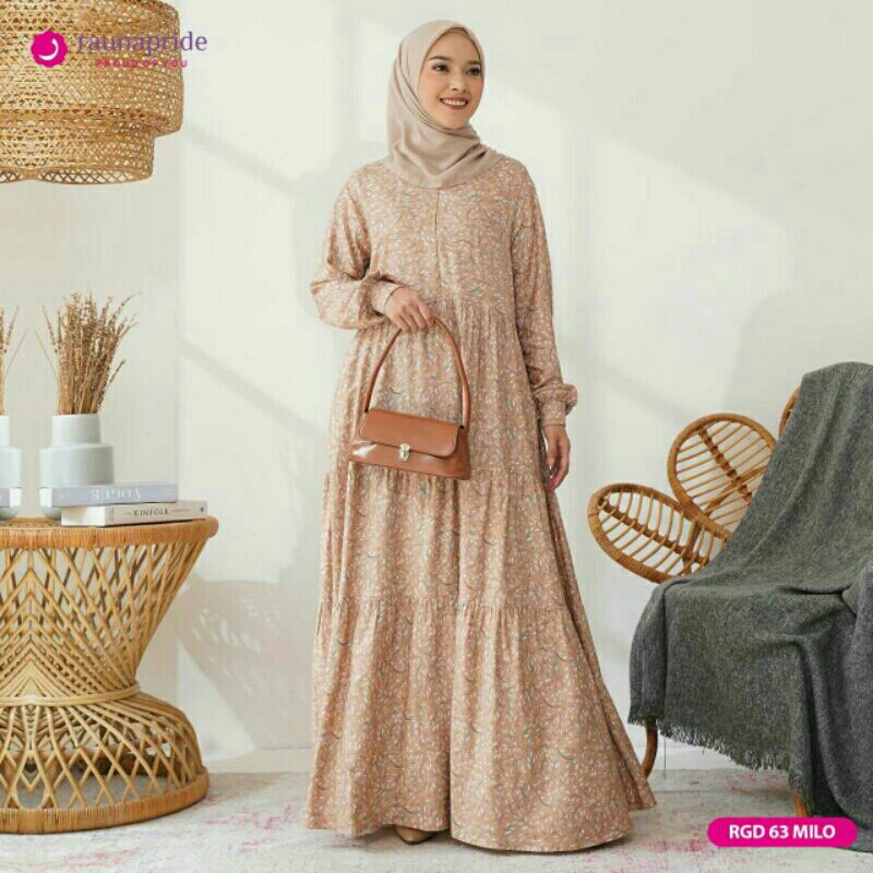 BAJU GAMIS RGD 63 MILO BY RAUNA