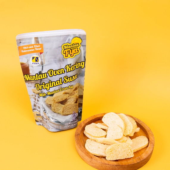 

Mantau Kering Original Susu Milk Mantau Oven Crunchy Oleh Oleh Kalimantan Snack Cemilan