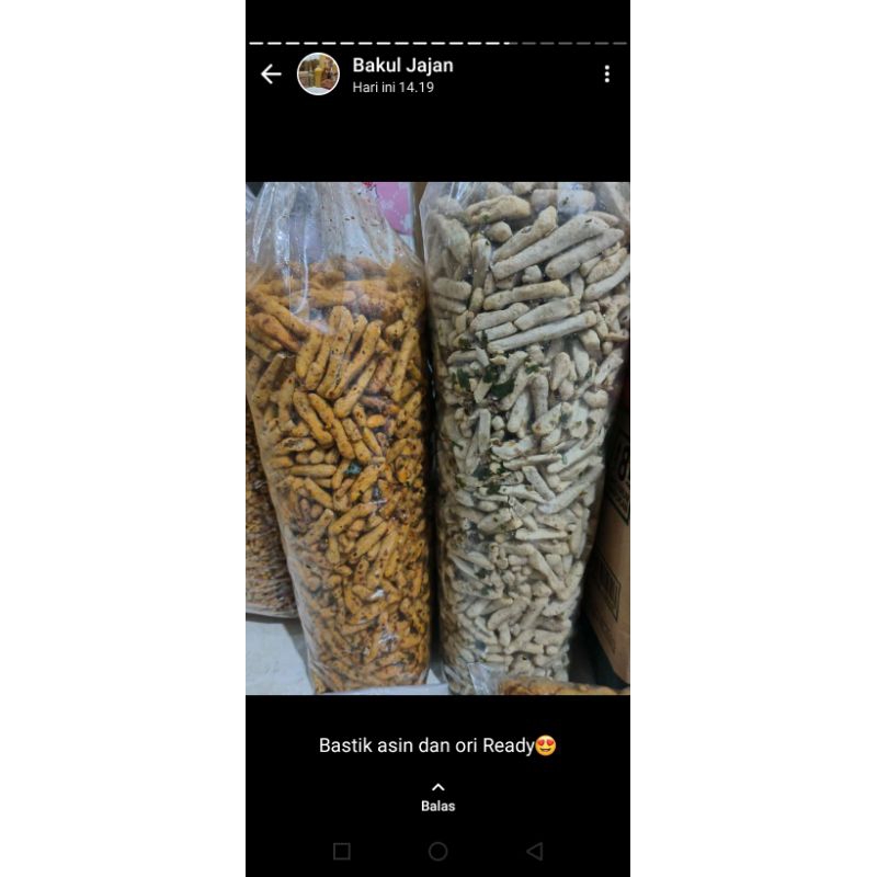 

Snack basreng stik pedas