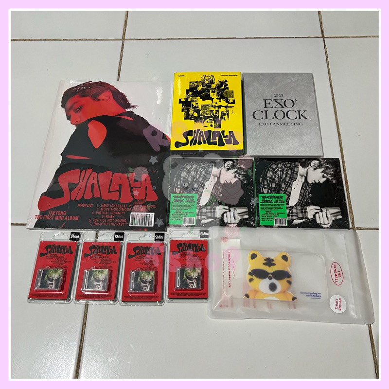 (Ready) Smini Taeyong Album Shalala No Poster