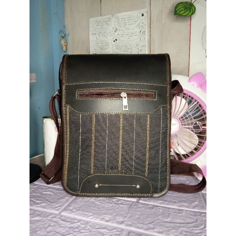 [NEW] TAS SELEMPANG KULIT PRIA || TAS SELEMPANG POLO KULIT