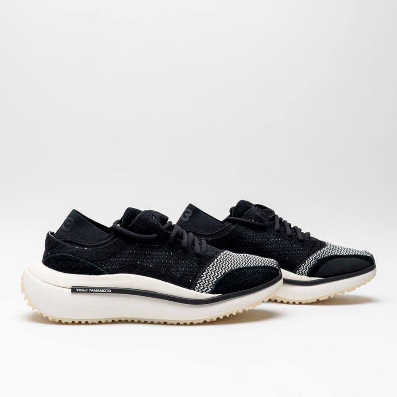 Y-3 Qisan Knit Sneakers Black