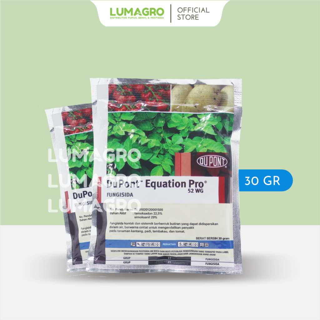 Fungisida Equation Pro 52WG 30gr Famoksadon Simoksanil Pengendali Penyakit Pada Tanaman