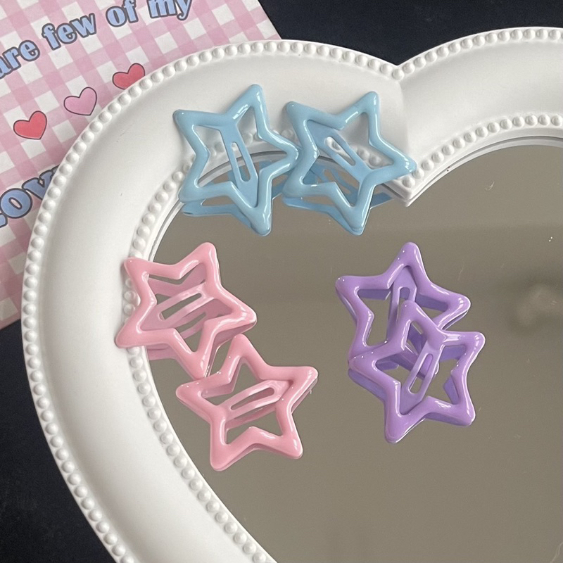 

1 pc ins jepitan star y2k colourfull [040]