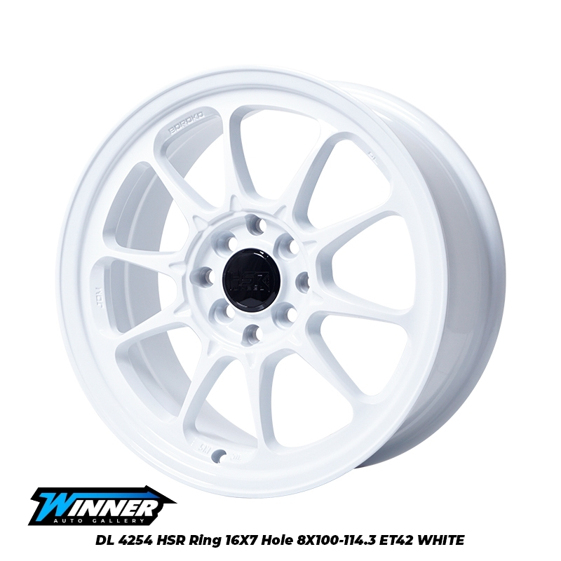 VELG RACING PUTIH R16 - VELG RACING AGYA AYLA BRIO CALYA XENIA SIGRA