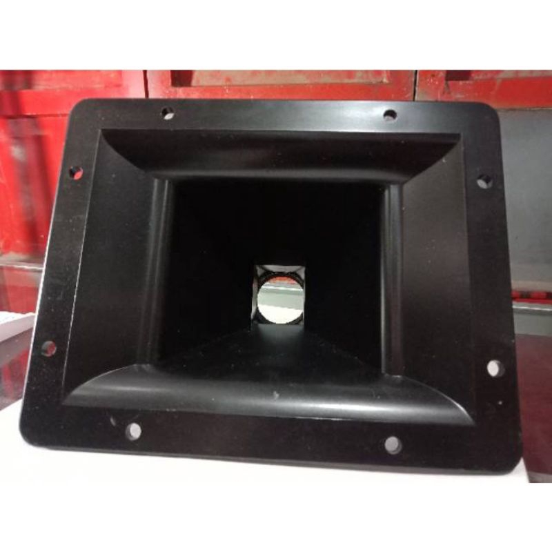 HORN TWEETER UKURAN 15X19 PLASTIK HORN TWITTER BAHAN PLASTIK WARNA HITAM HORN CORONG TWITER UNTUK SP