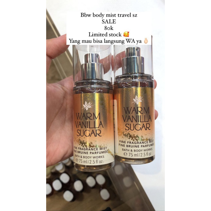 bbw body mist travel size sale