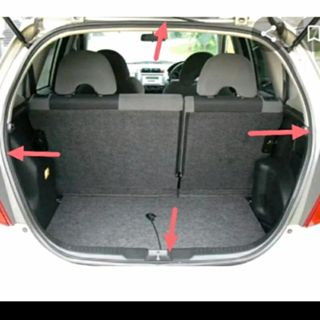 Karet Bagasi/Karet Balon Pintu Mobil AVANZA LAMA